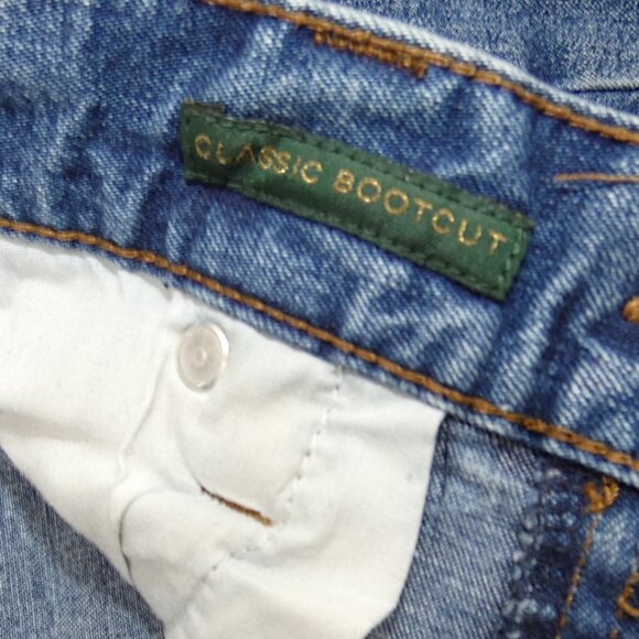 Lauren Ralph Lauren Classic Bootcut Jeans Blue Denim Size 6 Y2K Preppy Casual - Picture 7 of 9